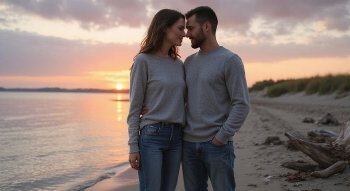 Een vrouw en haar partner genieten samen van een Milf sexdate.